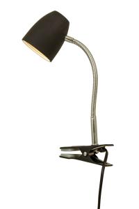 Klämlampa Svart/Krom Aneta Lighting Sandnes