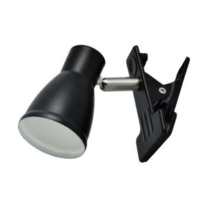 Klämlampa Svart Oriva Tove 12cm