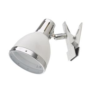 Klämlampa Vit Oriva 15cm