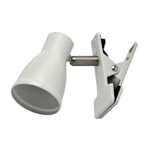 Klämlampa Vit Oriva Tove 12cm