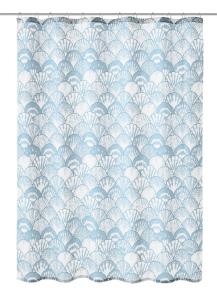 Duschdraperi Blå Kleine Wolke Concha 180x200cm