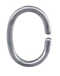 Kleine Wolke Duschdraperiringar Silver 12-Pack