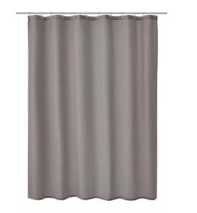 Duschdraperi Grå Kleine Wolke Kito 120x200cm