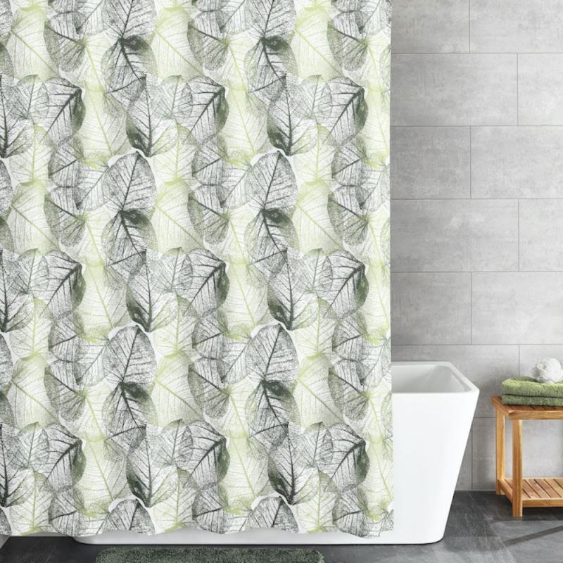 Duschdraperi Grön Kleine Wolke Selva 180x200cm at lavanille