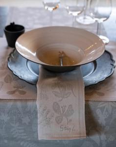 Kökshandduk Grå Ekelund Herbarium 35x50cm