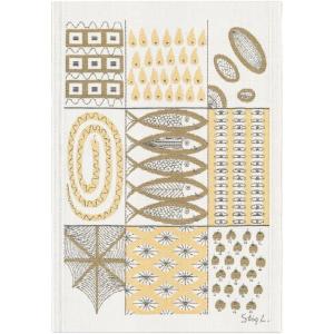 Kökshandduk Gul Ekelund Fiskglänta 35x50cm