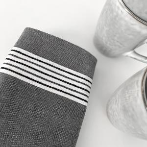 Kökshandduk Mörkgrå Fritz Magnus Roy 50x70cm