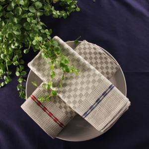 Kökshandduk Natur/Röd Fritz Magnus Alice 50x70cm