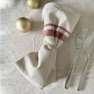 Kökshandduk Natur/Röd Fritz Magnus Carl 50x70cm