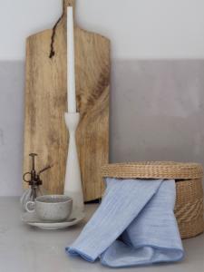 Kökshandduk Svanefors Sabina Denimblå 50x70cm