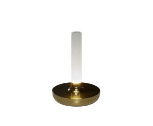 Konstsmide Biarritz Portabel Bordslampa Guld USB 20,5cm