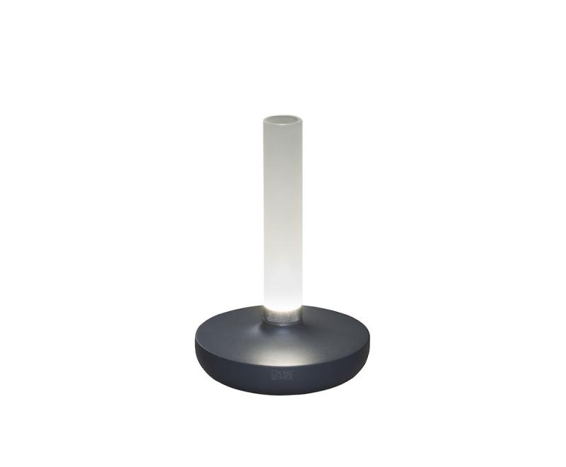 Konstsmide Bordslampa Batteri Mörkgrå Biarritz USB 20,5cm at lavanille