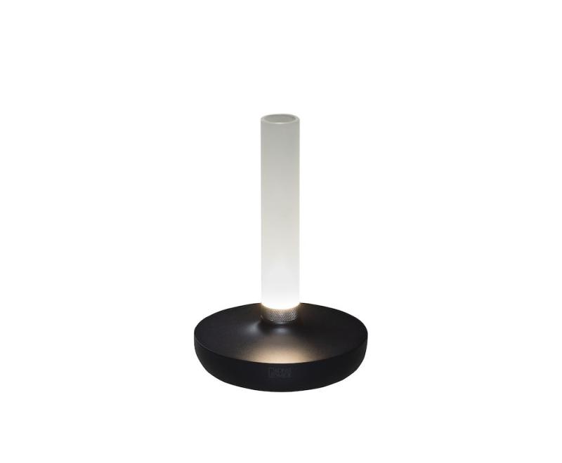 Konstsmide Bordslampa Batteri Svart Biarritz USB 20,5cm at lavanille