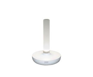 Konstsmide Biarritz Portabel Bordslampa Vit USB 20,5cm