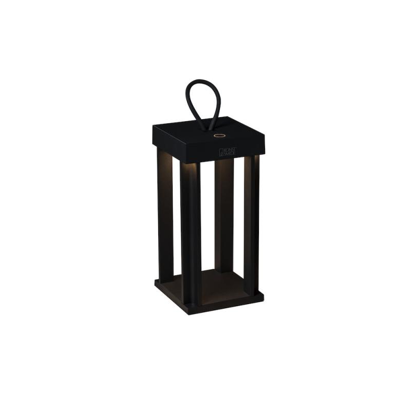 Konstsmide Bordslampa Batteri Svart Cannes USB 42cm at lavanille