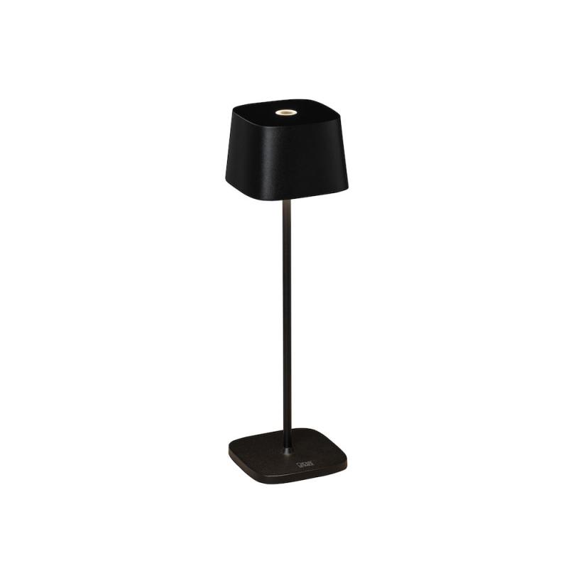 Portabel Bordslampa Capri Svart IP54 36cm Konstsmide at lavanille