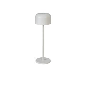 Konstsmide Lille Bordslampa Vit USB