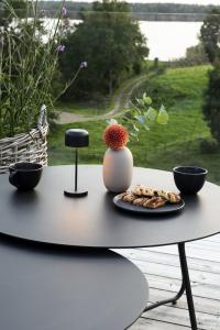 Portabel Bordslampa Lille Mini Svart IP54 20cm Konstsmide