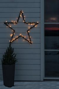 Ljusslinga Utomhus Frostad Amber 100L LED 9,9m IP44 Konstsmide