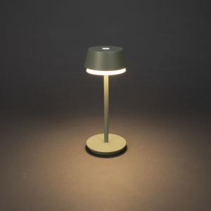 Portabel Bordslampa Lyon Grön/Grå IP54 30cm Konstsmide