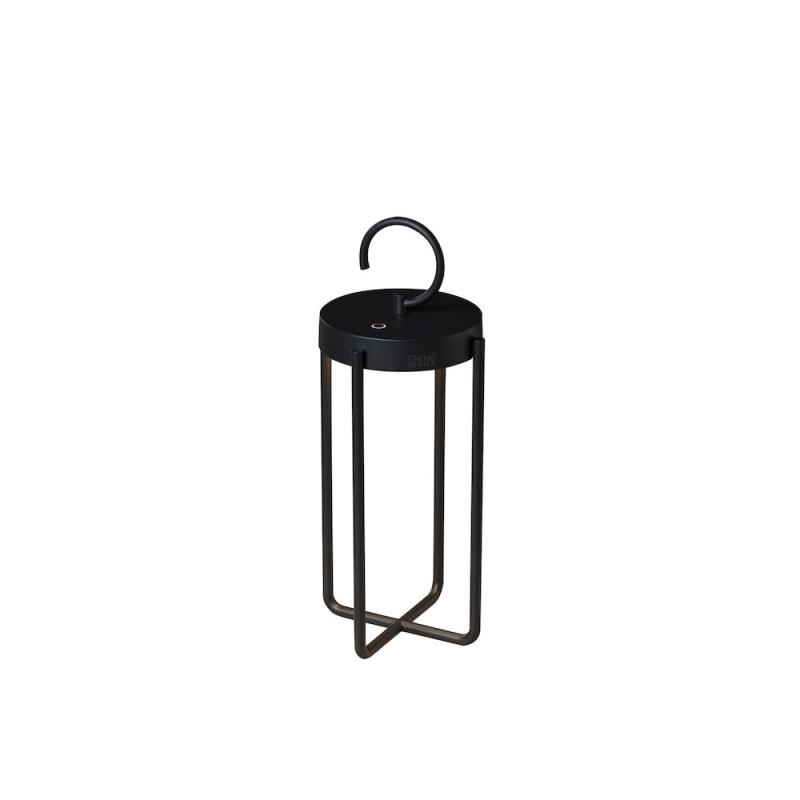 Konstsmide Bordslampa Batteri Svart Manorola USB 39cm at lavanille