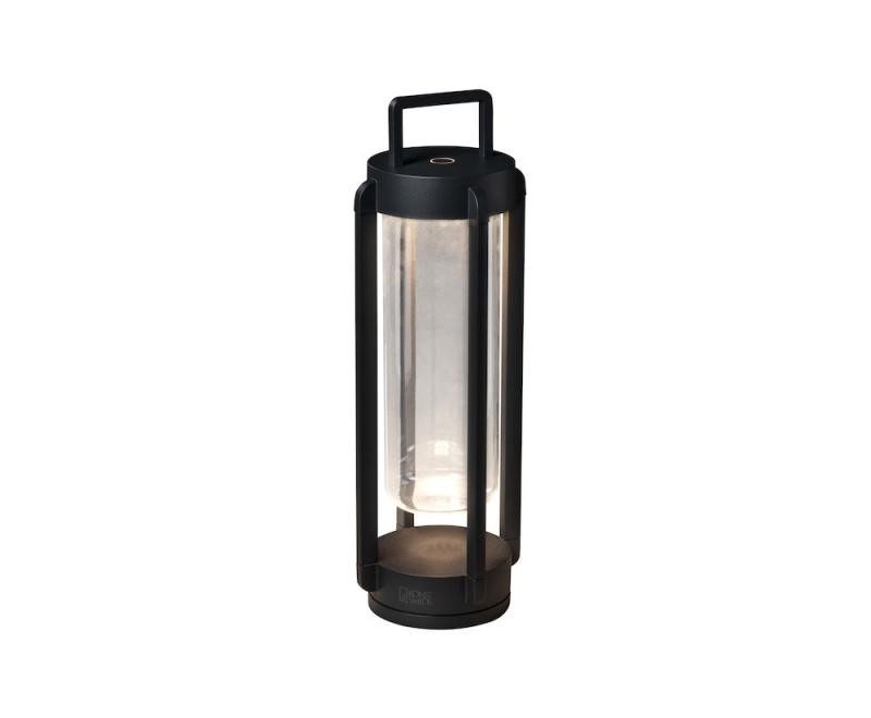 Konstsmide Bordslampa Batteri Svart Otranto USB 44cm at lavanille