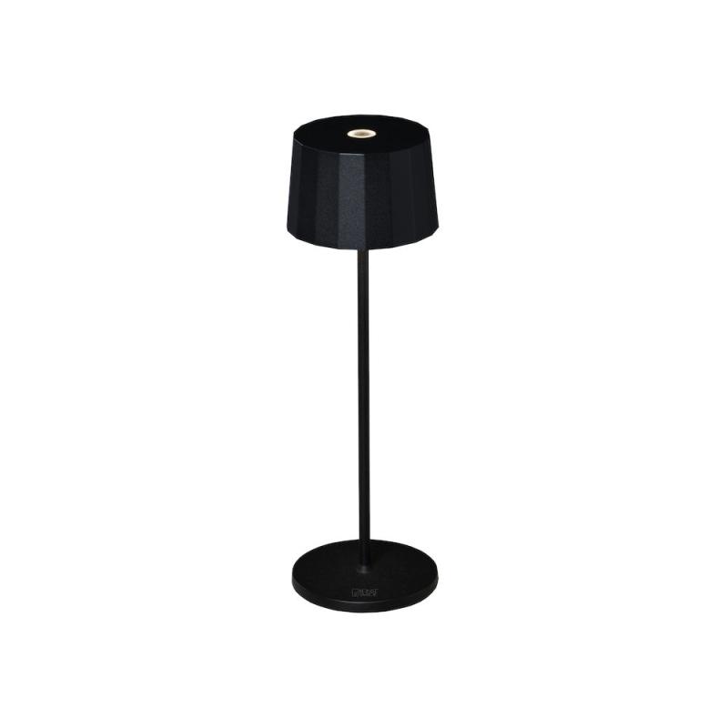 Konstsmide Bordslampa Batteri Svart Positano USB at lavanille