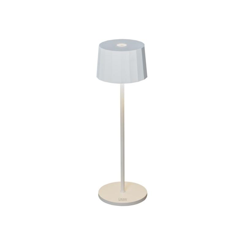 Konstsmide Bordslampa Batteri Vit Positano USB at lavanille