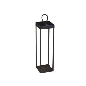 Konstsmide Ravello Portabel Golvlampa USB Svart 50cm