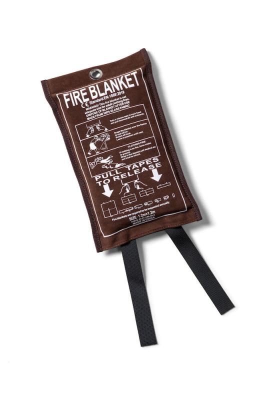 Kosta Linnewäfveri Brandfilt Mocka Brun at lavanille