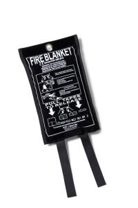 Kosta Linnewäfveri Brandfilt Mocka Svart