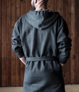 Kosta Linnewäfveri College Badrock Mörkgrå L/XL