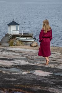 Kosta Linnewäfveri College Badrock Denimblå L/XL