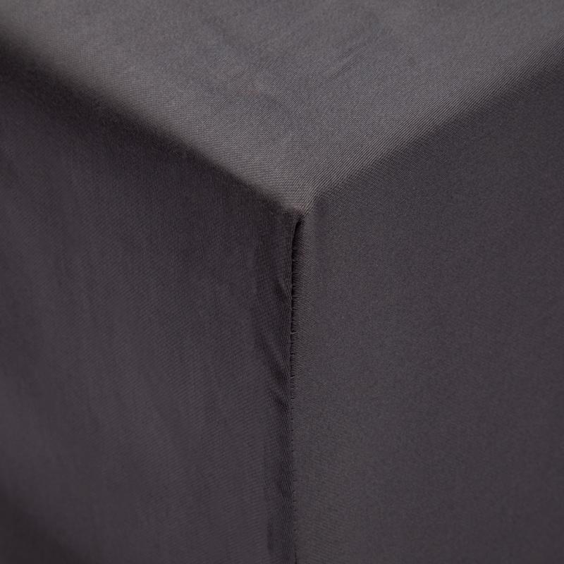 Kosta Linnewäfveri Dra-På-Lakan Satin 160x200cm Mörkgrå at lavanille