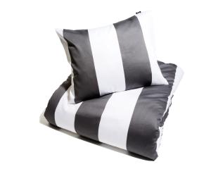 Kosta Linnewäfveri Fjällbacka Satin Örngott Grå 50x60cm