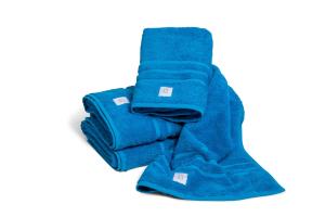 Kosta Linnewäfveri Frottébadlakan 600g Turkos 65x130cm