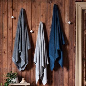 Kosta Linnewäfveri Frottébadlakan Grå 90x150cm