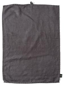 Kosta Linnewäfveri Kökshandduk Lin 50x70cm Mörkgrå