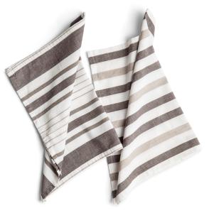 Kosta Linnewäfveri Kökshanddukar Grå 2-Pack