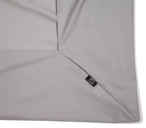 Kosta Linnewäfveri Kuvertlakan Percale Ljusgrå 105x200cm