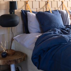 Kosta Linnewäfveri Linnea Lin Örngott Marinblå 50x60cm