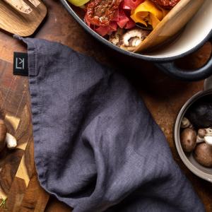 Kosta Linnewäfveri Linneservett Marinblå 46x46cm