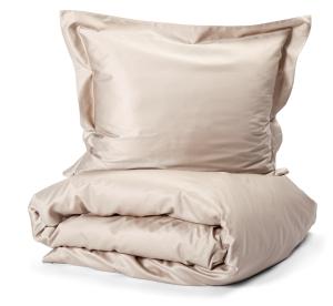 Kosta Linnewäfveri Manchester Satin Örngott Sand 50x60cm