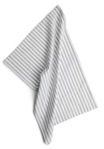 Kosta Linnewäfveri Rand Kökshandduk Grå