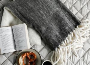 Kosta Linnewäfveri Ullpläd Grå 130x170cm