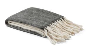 Kosta Linnewäfveri Ullpläd Grå 130x170cm