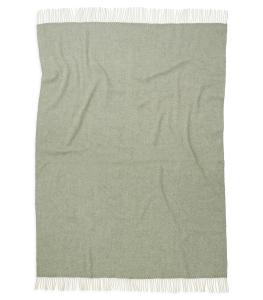 Kosta Linnewäfveri Winton Ullpläd 130x170cm Grön