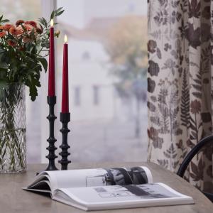 Kronljus LED Star Trading Flamme Candy Röd 2-Pack 26cm