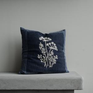 Kuddfodral Blå 48x48cm Fondaco Laura