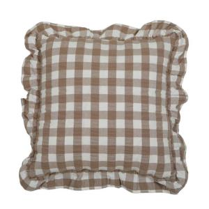 Kuddfodral Brun Fondaco Lisa 48x48cm